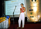 Ms. Simona Marzetti (INSME Secretary General), during her speech.