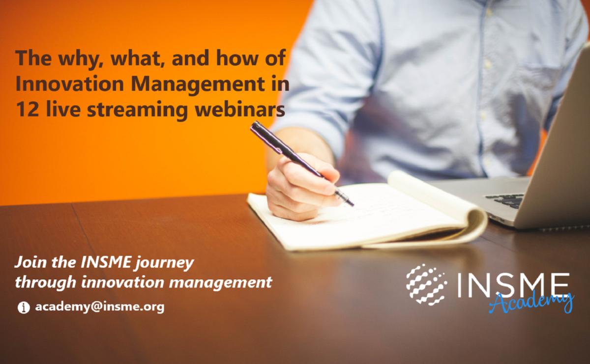 Discover six innovation management pillars with the newly launched INSMEAcademy programme!