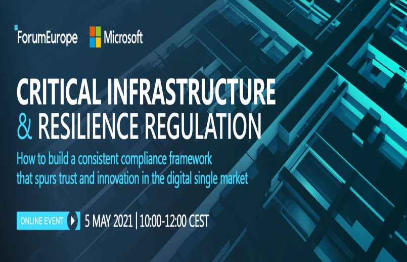Critical Infrastructure & Resilience Regulation: How to build a consistent compliance framework that spurs trust and innovation in the digital single market