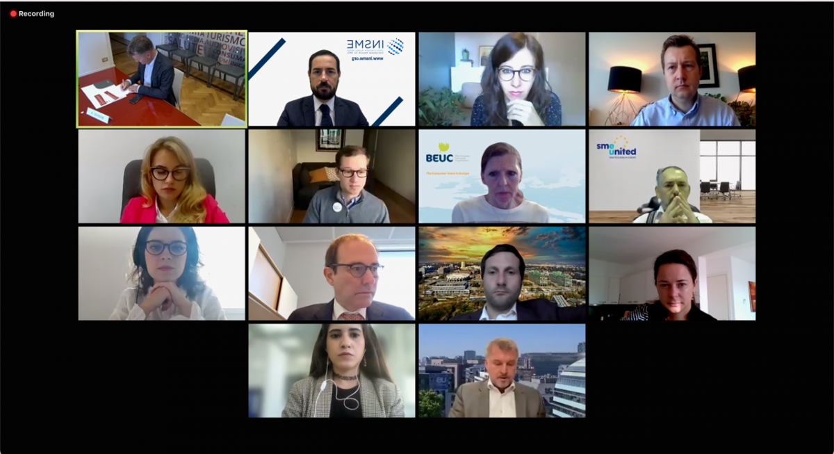 Exploring the EU Digital Markets Act: INSME Secretary General attending the I-Com VideoTalk