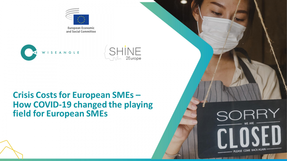 INSME contributes to the study on “Crisis Costs for European SMEs – How COVID-19 changed the playing field for European SMEs”