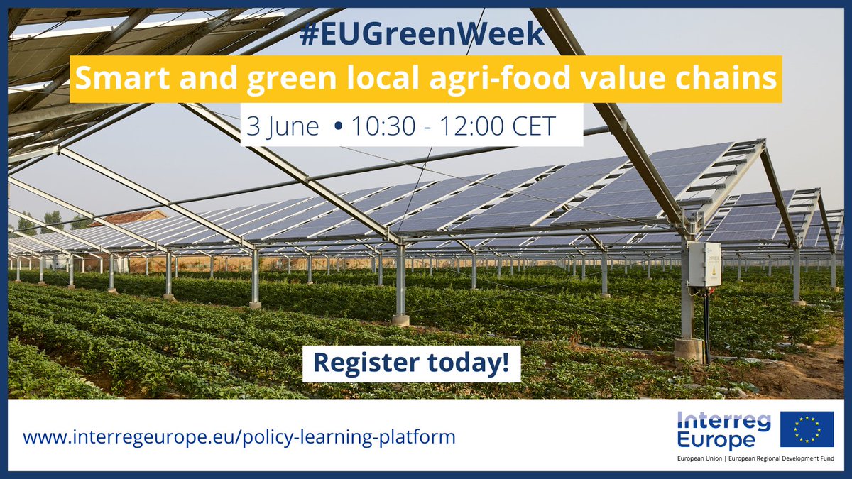 EU Green Week: Smart and Green Local Agri-Food Value Chains