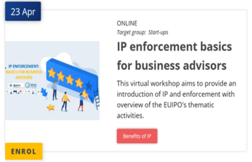 IP Enforcement Online Workshop