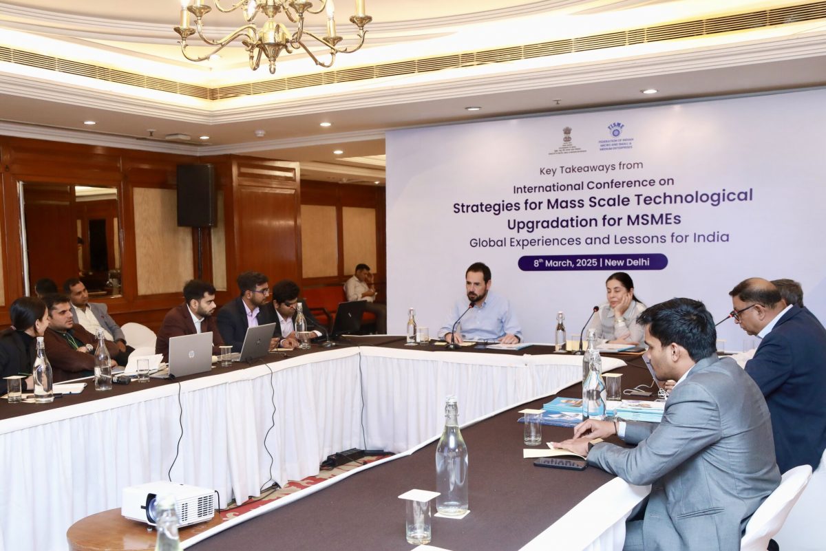 INSME at the 2025 FISME Conference: Strategies for Mass-Scale Technological Upgradation for MSMEs