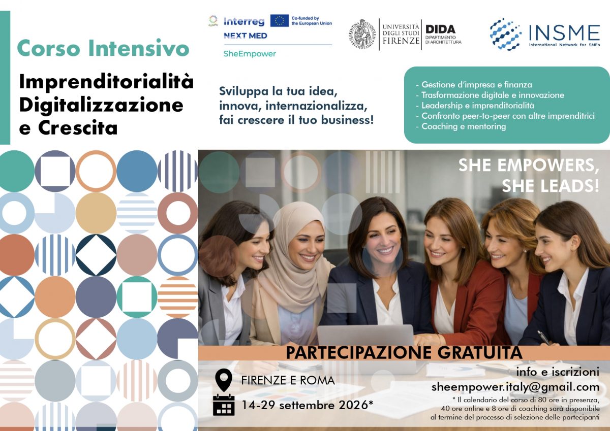 Women Entrepreneurship for SMEs growth and competitiveness: the SheEmpower training programme